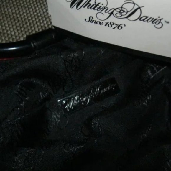 ❤️NEW WHITING & DAVIS RED MESH Bracelet Bag Purse - Picture 5 of 8